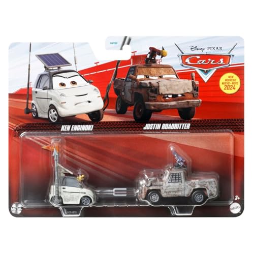 Cars Disney Pixar Set 2 Metallautos 1:55 – Die Cast Ken Enginoki & Roadritter von Cars