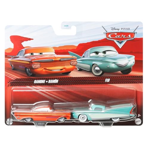 Cars Disney Pixar Set 2 Metallautos 1:55 – Die Cast Ramone & Flo von Cars