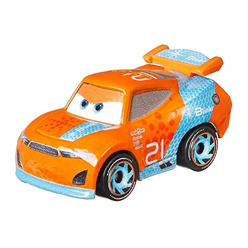 Disney Pixar Cars, Mini-Fahrzeuge Next Gen #21 Blinkr, Spielzeugfahrzeug für Kinder ab 3 Jahren von Cars