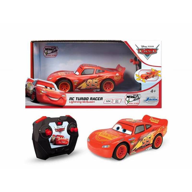 Ferngesteuerte Autos Turbo Racer Lightning McQueen 1:24 17 cm von Cars