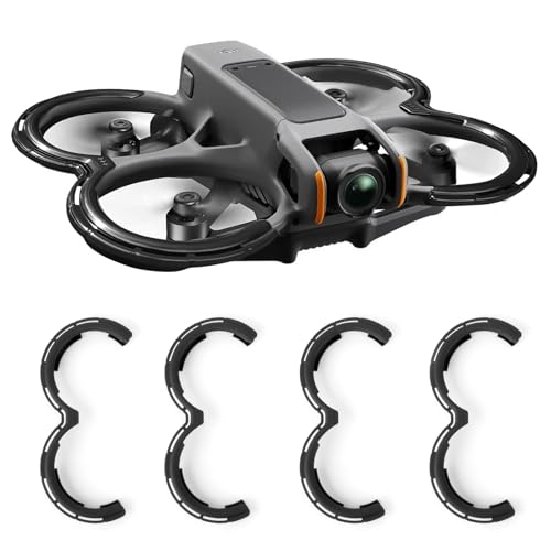 Avatar 2 Propellerschutz für DJI Avata 2, 2 Paare Bumper Guard Schutzhülle, Schutz Hülle für Anti-Collision, Stoßfänger Bumper Guard, Shockproof Prop Protector für DJI Avata 2 Zubehör von Carseatty