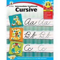 Intermediate Traditional Cursive, Grades 2 - 5 von Carson Dellosa Education