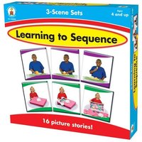 Learning to Sequence 3-Scene von Carson Dellosa Education