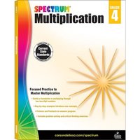 Multiplication Workbook, Grade 4 von Carson Dellosa Education