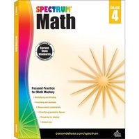 Spectrum Math Workbook, Grade 4 von Carson Dellosa Education
