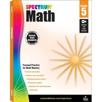Spectrum Math Workbook, Grade 5 von Carson Dellosa Education