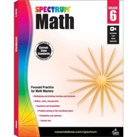 Spectrum Math Workbook, Grade 6 von Carson Dellosa Education