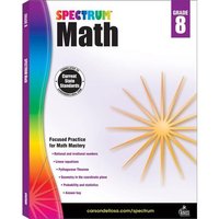 Spectrum Math Workbook, Grade 8 von Carson Dellosa Education