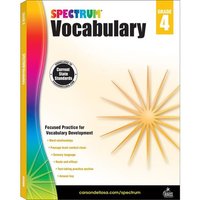 Spectrum Vocabulary, Grade 4 von Carson Dellosa Education