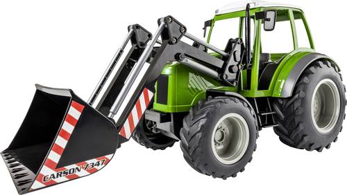 Carson Modellsport 907347 RC Traktor mit Frontlader 1:16 RC Funktionsmodell Elektro Landwirtschaftsf von Carson Modellsport