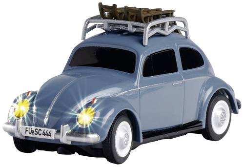 Carson Modellsport 500504149 VW Käfer Wintersport 1:87 RC Modellauto Elektro Straßenmodell von Carson Modellsport