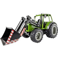 Carson Modellsport 907347 RC Traktor mit Frontlader 1:16 RC Funktionsmodell Elektro Landwirtschaftsfahrzeug inkl. Akku, Ladegerät von Carson Modellsport