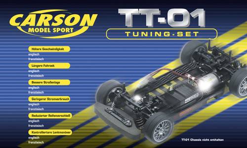 Carson Modellsport 908123 Ersatzteil TT-01(E) Tuning-Set von Carson Modellsport