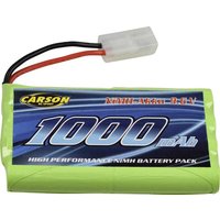 Carson Modellsport Modellbau-Akkupack (NiMh) 9.6V 1000 mAh Tamiya-Stecker von Carson Modellsport