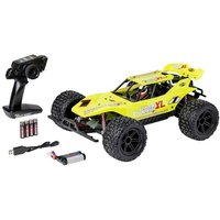 Carson RC Sport Cage Devil XL Gelb Brushed 1:10 RC Modellauto Elektro Buggy RtR 2,4GHz von Carson RC Sport