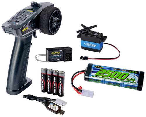 Carson RC Sport Hand-Fernsteuerung Einsteiger-Set 2,4GHz Anzahl Kanäle: 2 von Carson RC Sport