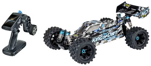 Carson RC Sport King of Dirt Buggy 4S Brushless 1:8 RC Modellauto Elektro Buggy Allradantrieb (4WD) von Carson RC Sport