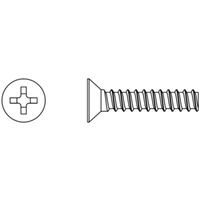 CARSON 500205086 Raptor Senkkopfschraube 3x20 mm von Carson