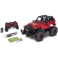 CARSON 500404115 1:12 Jeep Wrangler 2.4G 100% RTR rot von Carson