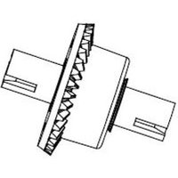 CARSON 500405134 CV-10 Differenzial montiert vorne/hinten von Carson