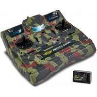 CARSON 500501008 Fernsteueranlage Reflex Stick II 2.4GHz 6CH Camouflage von Carson