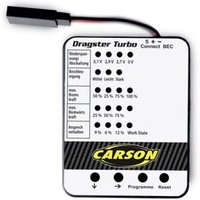 CARSON 500906303 1:10 Brushless Set Dragster Turbo Program Card von Carson