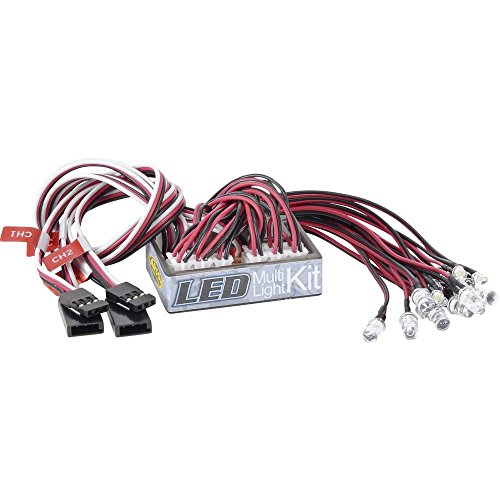 Carson 1040630-62 500906166 - LED-Lichteinheit Truck, Weiß, Rot von Carson