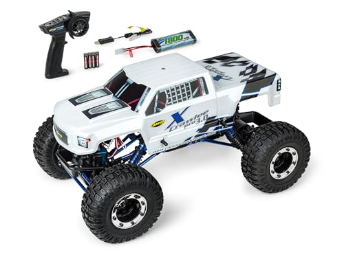 Carson 500404315 1:10 X-Crawlee Pro 3.0 100% RTR - RC Auto, RC Crawler, Offroad Auto, Ferngesteuerter Crawler von Carson