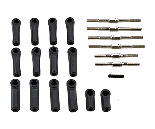 Carson 500405347 - Modellbauzubehör: X10EB Gestänge Set, 7 Stück von Carson