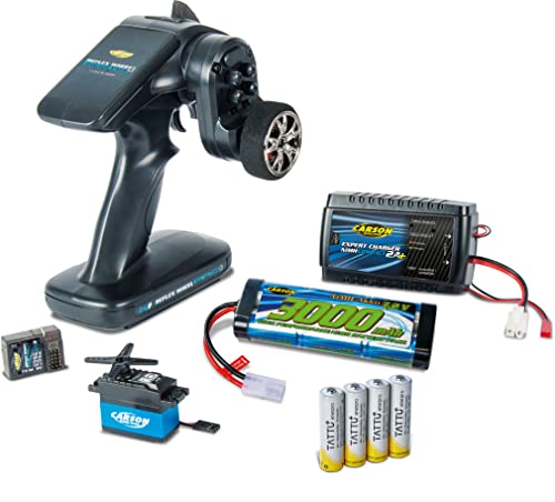 Carson 500500091 RC-Reflex Pro 3 Elektro Set, 14 Jahre to 99 Jahre, Weiß von Carson