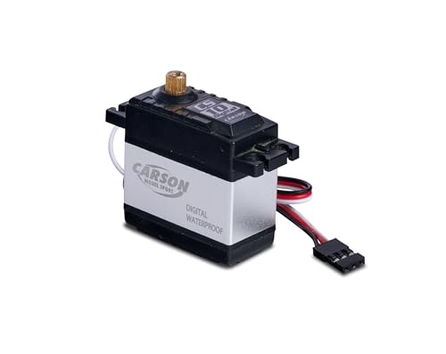 Carson 500502051 Digitalservo CS-10-10kg/kugelgelagert/JR - Zubehör für ferngesteuerte Autos, Modellbau, RC Servo, RC Zubehör von Carson