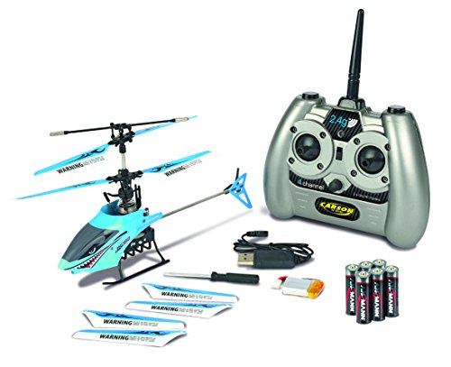 Carson 500507048 - Easy Tyrann 180 IR 4-Kanal Gyro 100% RTF Helicopter von Carson