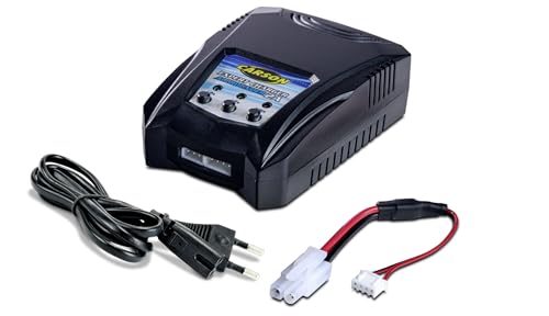 Carson 500606092 Expert Charger Allrounder LiPo/NiMh 2A - Ladegerät, RC Ladegerät,Schnellladegerät für NiMH-Akkus von Carson