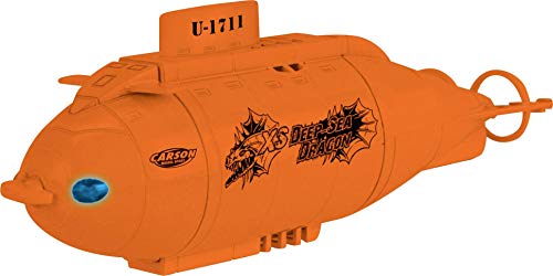 Carson 500707117 - XS Deep Sea Dragon 100%RTR(orange) , Ferngesteuertes Boot, RC Boot von Carson