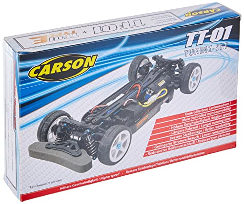 Carson 500908123 Tuningsatz TT-01 - Zubehör für RC Modelle, Tamiya Zubehör, RC Modelle, RC Modellbau, von Carson