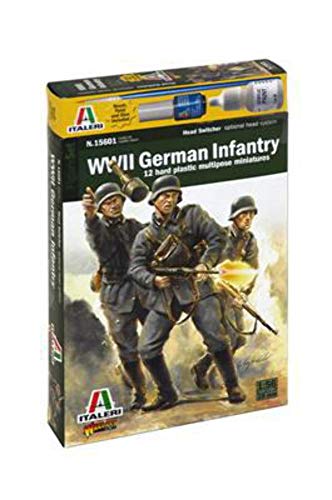 Carson 510015601-1:56/28 mm Figuren Set WWII Dt Infanterie von Carson