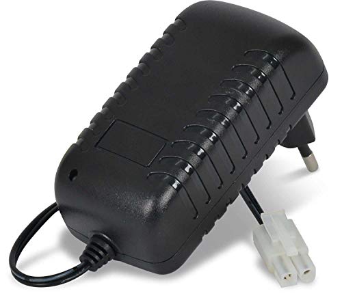 Carson 500606081 Expert Charger NIMH 500 mA Steckerlader - RC Ladegerät, Einfache Bedienung, Zubehör für RC Modelle, Zuverlässige Leistung, Schwarz von Carson