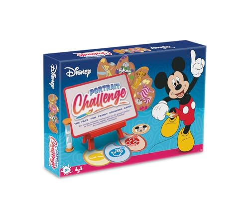 Cartamundi 130015020 Disney Mickey Portrait Challenge, White, One Box von Shuffle