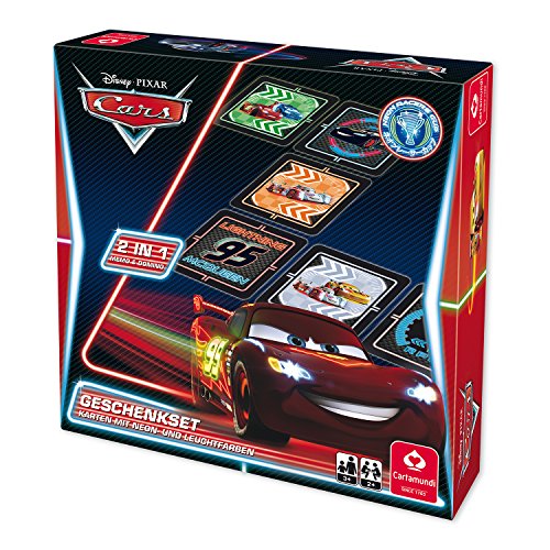 Cartamundi 22501457 Cars 22501457-Cars Neon-Geschenkset von Cartamundi