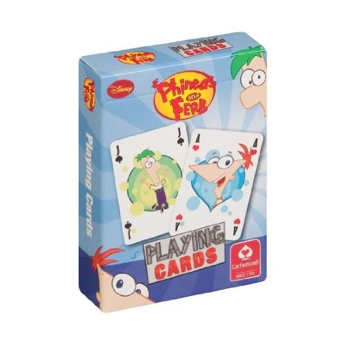 Disney - Phineas & Ferb Spielkarten/Playing Cards von Cartamundi