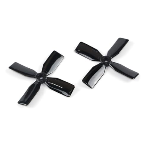 10 Paare 3030 4-Blade Mini Propeller Prop für Mini RC FPV Drohne Quadcopter Modell DIY Teile (Schwarz) von Caruner