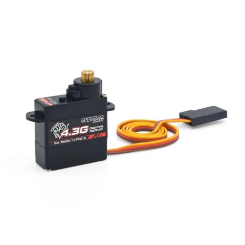 4.3G High Torque Metal Gear Servo Micro Digital Servo for RC Aircraft Airplane Fixed Wing Helicopter RC Model von Caruner