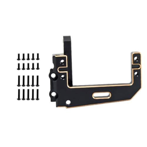 Black Brass Servo Mount Seat RC Upgraded Parts for Vanquish Phoenix VP H10 Optic RC Car von Caruner