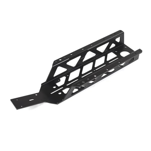 Hollow Out Metall Hauptrahmen Chassis RC Ersatzteile für Rofun Rovan BAHA Baja 1/5 5B 5T 5SC RC Auto, Schwarz von Caruner