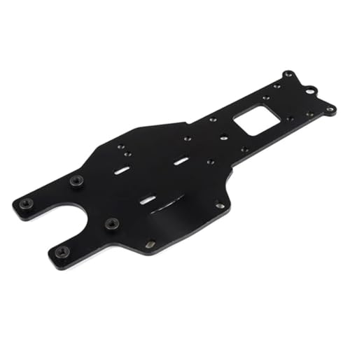 Metal Rear Chassis Bottom Plate RC Ersatzteile für Rofun Rovan BAHA Baja 1/5 5B 5T 5SC FC GT FT RC Auto, Schwarz von Caruner