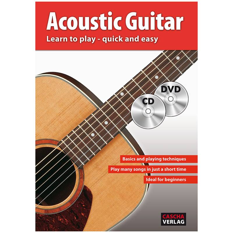 Cascha Acoustic Guitar - Learn to play quick and easy Lehrbuch von Cascha