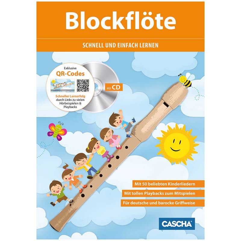 Cascha Blockflöte - Schnell und einfach lernen Lehrbuch von Cascha