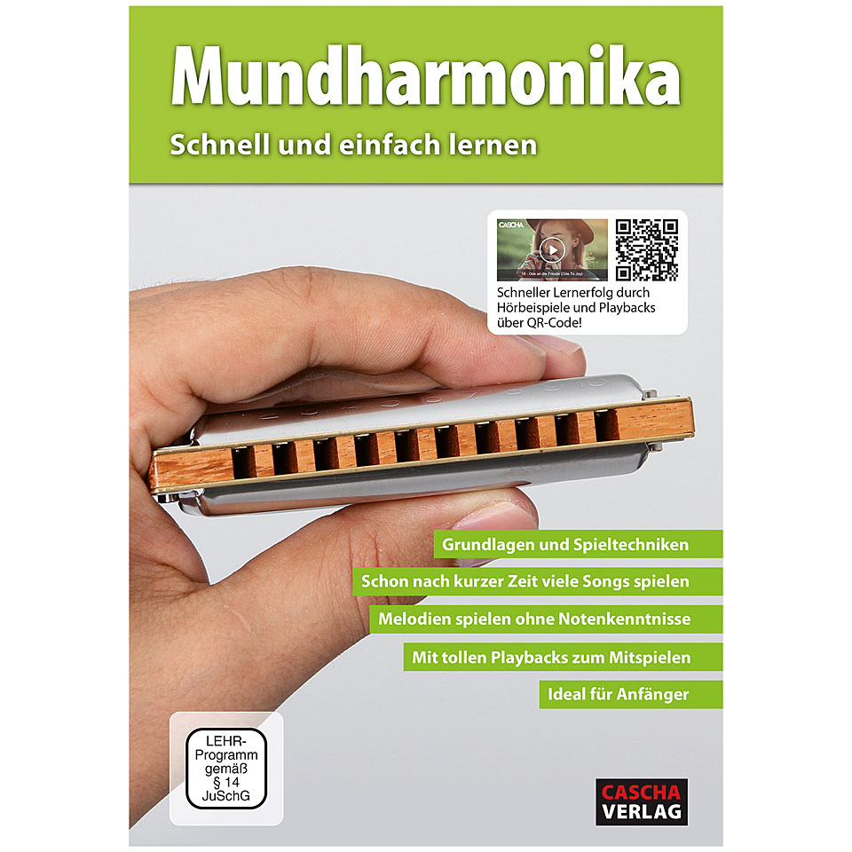 Cascha Mundharmonika - Schnell und einfach lernen Lehrbuch von Cascha