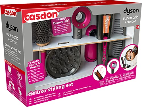 Dyson Haarstyling-Set mit Haartrockner und Glätteisen 6 Stück von Casdon