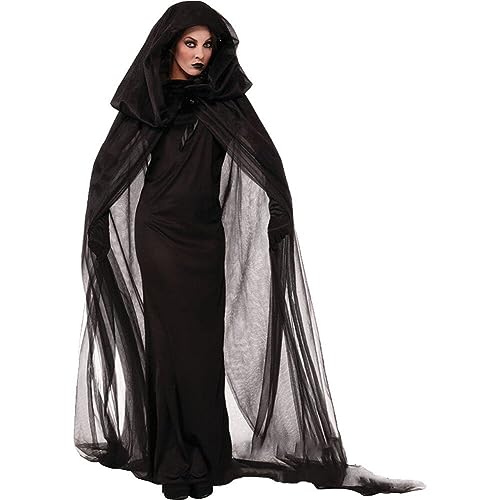 Ghost Bride Kostüm Halloween Kostüme Kostüm Kostüm Cosplay Leiche Braut Cloak Kleid Vampir Outfit Halloween Kostüm von Casiler